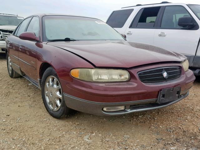 2G4WF5213W1545369 - 1998 BUICK REGAL GS Бордовый фото 1
