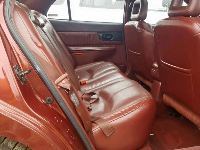 2G4WF5213W1545369 - 1998 BUICK REGAL GS Бордовый фото 6