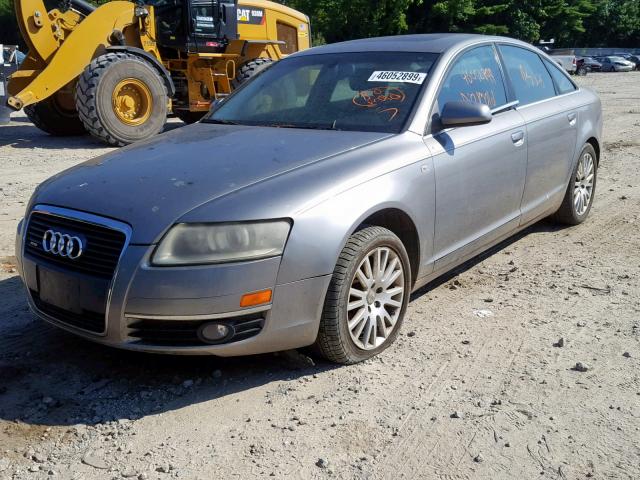 WAUDG74F46N053006 - 2006 AUDI A6 3.2 QUA GRAY photo 2