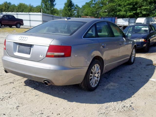 WAUDG74F46N053006 - 2006 AUDI A6 3.2 QUA GRAY photo 4