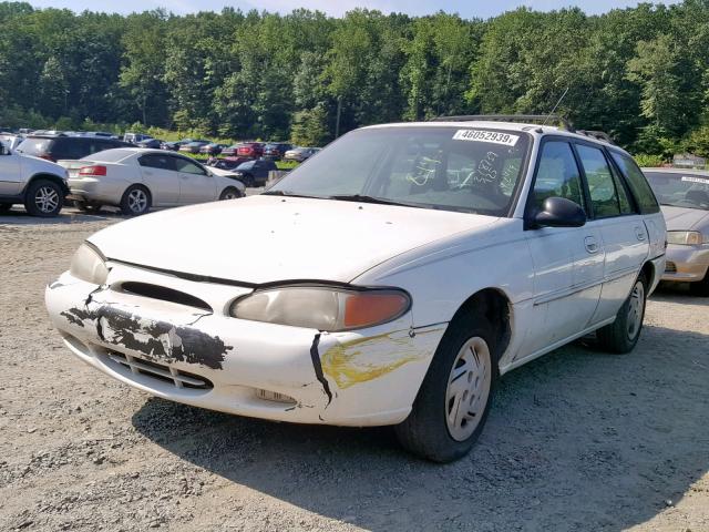 3FALP15PXVR102598 - 1997 FORD ESCORT LX WHITE photo 2