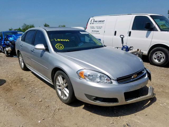 2G1WC5EM3B1200445 - 2011 CHEVROLET IMPALA LTZ SILVER photo 1