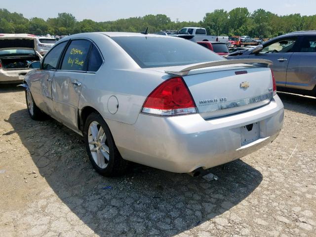 2G1WC5EM3B1200445 - 2011 CHEVROLET IMPALA LTZ SILVER photo 3