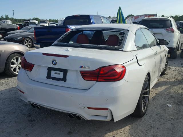 WBS4Z9C54JEA24398 - 2018 BMW M4 WHITE photo 4