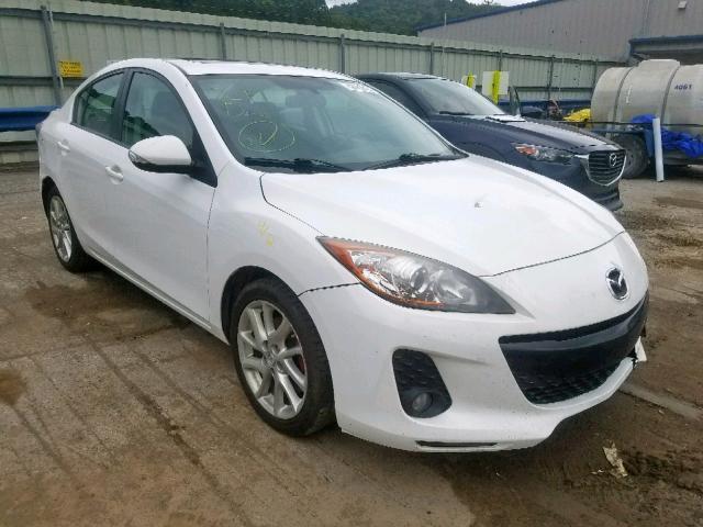 JM1BL1V91C1662911 - 2012 MAZDA 3 S WHITE photo 1