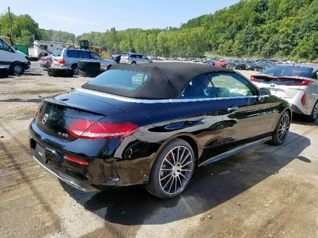 WDDWK6EB8JF630516 - 2018 MERCEDES-BENZ C 43 4MATI BLACK photo 4