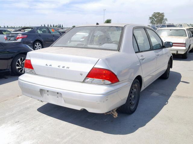 JA3AJ26E52U015300 - 2002 MITSUBISHI LANCER ES GRAY photo 4