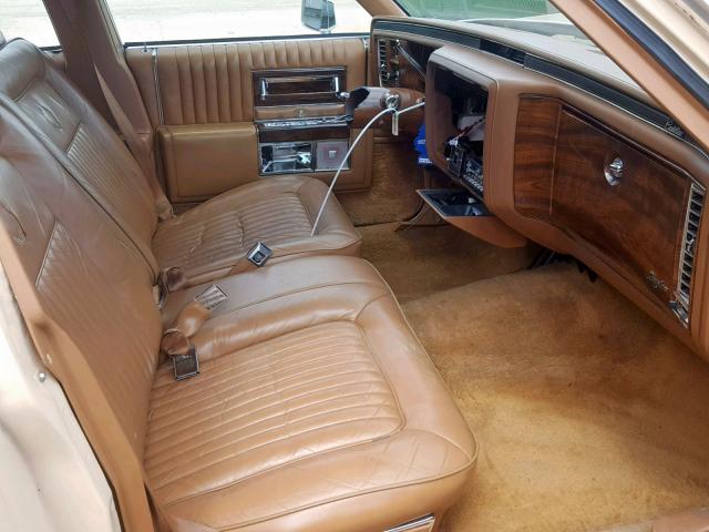 1G6DW51Y8JR762929 - 1988 CADILLAC BROUGHAM TAN photo 5