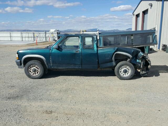 1B7GG23X6PS277877 - 1993 DODGE DAKOTA GREEN photo 9