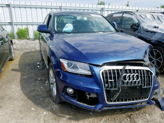 WA1VFCFPXEA041581 - 2014 AUDI Q5 PRESTIG BLUE photo 1