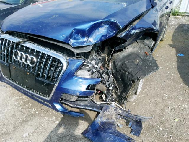 WA1VFCFPXEA041581 - 2014 AUDI Q5 PRESTIG BLUE photo 9