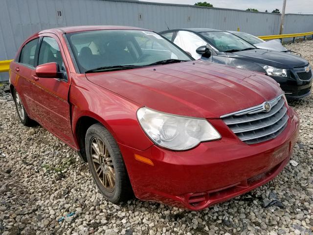 1C3LC56K07N509419 - 2007 CHRYSLER SEBRING TO RED photo 1