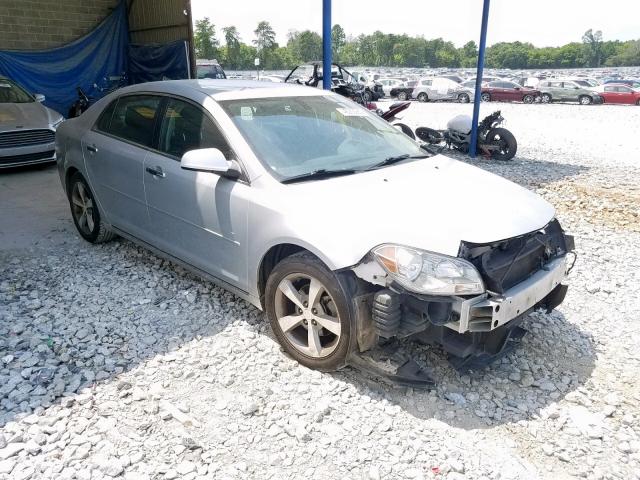 1G1ZC5EU7CF255102 - 2012 CHEVROLET MALIBU 1LT SILVER photo 1