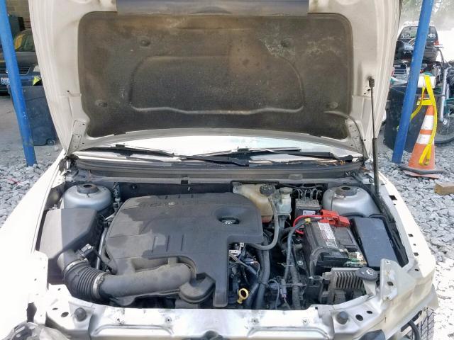 1G1ZC5EU7CF255102 - 2012 CHEVROLET MALIBU 1LT SILVER photo 7