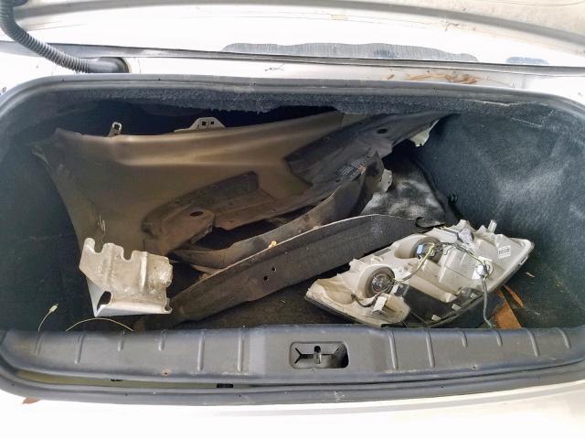 1G1ZC5EU7CF255102 - 2012 CHEVROLET MALIBU 1LT SILVER photo 9