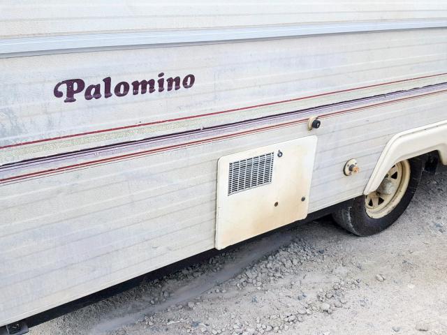 1PA100M10M1061669 - 1981 PALO TRVL TRAIL WHITE photo 9