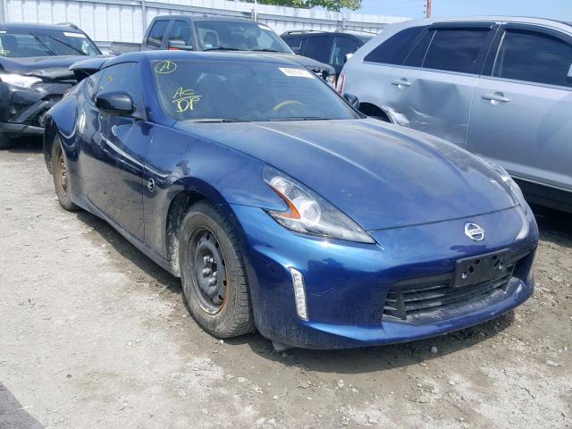 JN1AZ4EH6KM421039 - 2019 NISSAN 370Z BASE BLUE photo 1