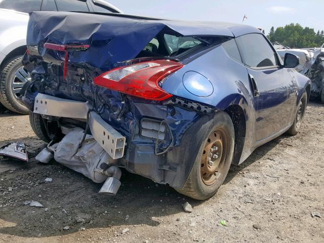 JN1AZ4EH6KM421039 - 2019 NISSAN 370Z BASE BLUE photo 4