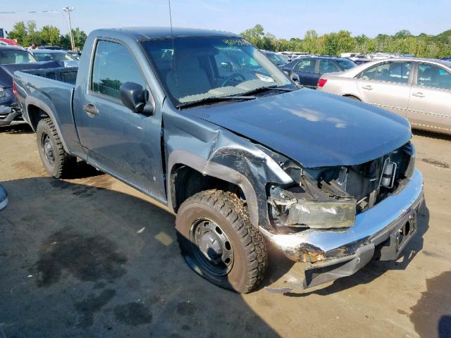 1GCDT149578216980 - 2007 CHEVROLET COLORADO BLUE photo 1