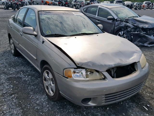 3N1CB51D23L714695 - 2003 NISSAN SENTRA XE GRAY photo 1