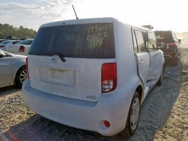 JTLZE4FE8B1121346 - 2011 TOYOTA SCION XB თეთრი ფოტო 4