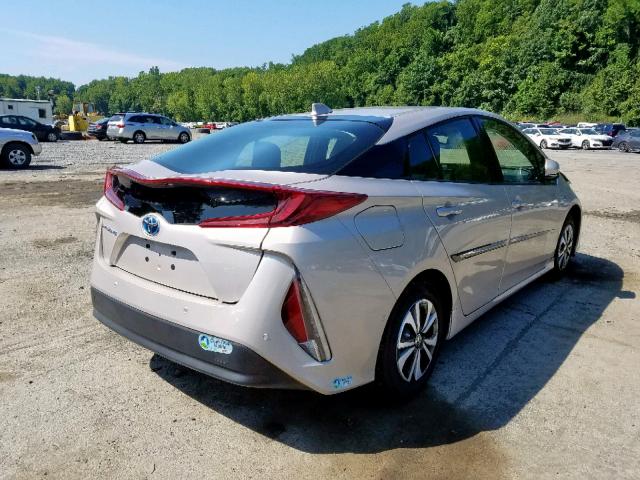 JTDKARFP6H3066044 - 2017 TOYOTA PRIUS PRIM 灰色 照片 4