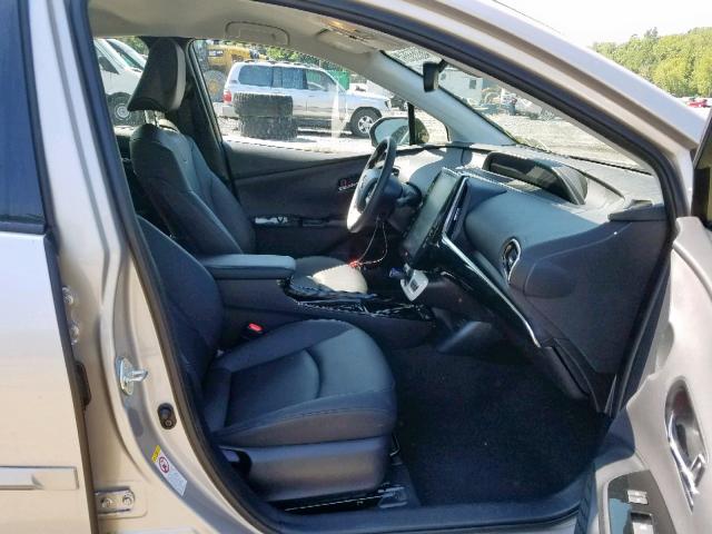 JTDKARFP6H3066044 - 2017 TOYOTA PRIUS PRIM 灰色 照片 5