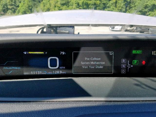 JTDKARFP6H3066044 - 2017 TOYOTA PRIUS PRIM 灰色 照片 8