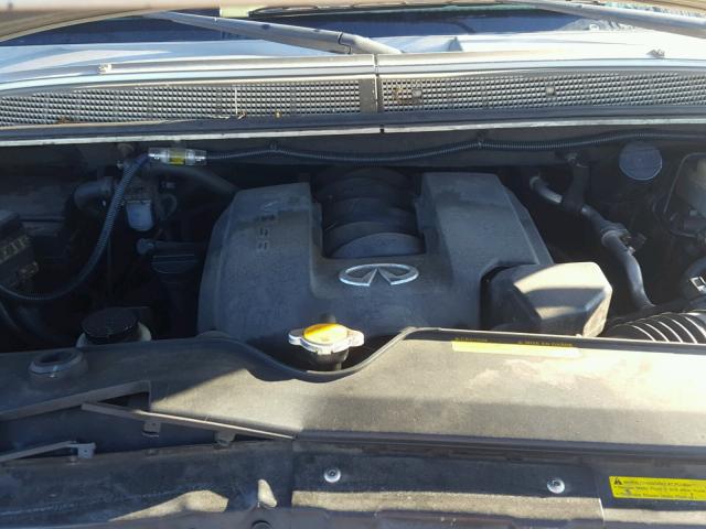 5N3AA08A15N811740 - 2005 INFINITI QX56 GOLD photo 7