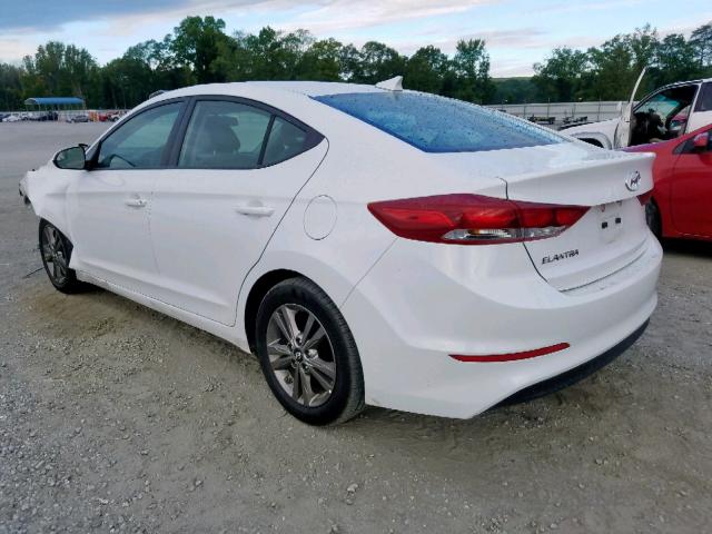 5NPD84LF6HH080209 - 2017 HYUNDAI ELANTRA WHITE photo 3