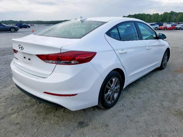 5NPD84LF6HH080209 - 2017 HYUNDAI ELANTRA WHITE photo 4