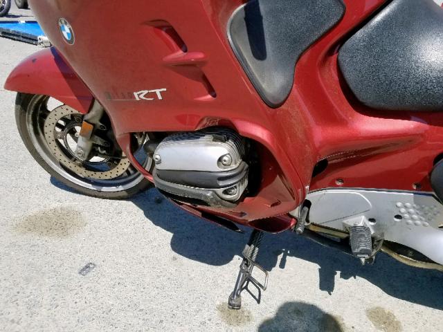 WB10499AX2ZE86450 - 2002 BMW R1150 RT MAROON photo 7