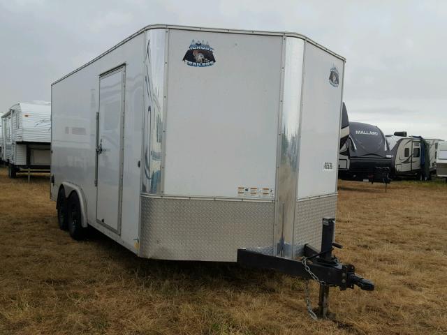 55ZR1EA26G1001247 - 2016 UTILITY TRAILER WHITE photo 1