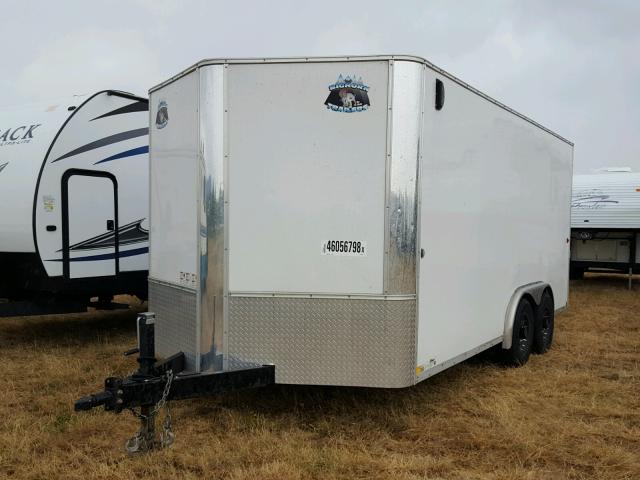 55ZR1EA26G1001247 - 2016 UTILITY TRAILER WHITE photo 2