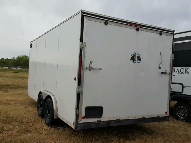 55ZR1EA26G1001247 - 2016 UTILITY TRAILER WHITE photo 3