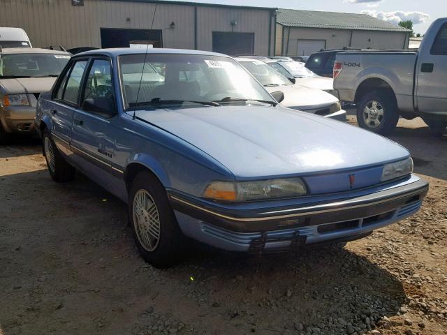 JG2JB54K5M7578619 - 1991 PONTIAC SUNBIRD BLUE photo 1