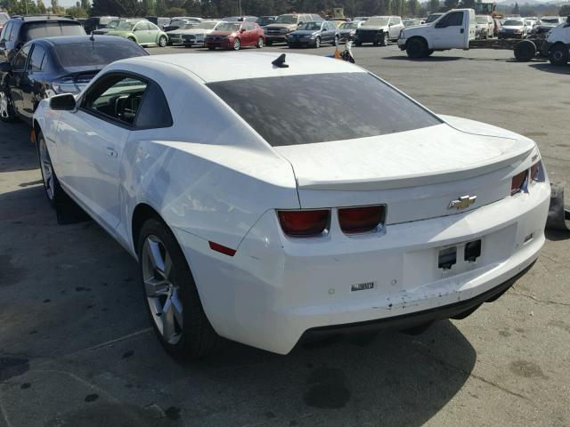 2G1FT1EW9B9179306 - 2011 CHEVROLET CAMARO 2SS WHITE photo 3