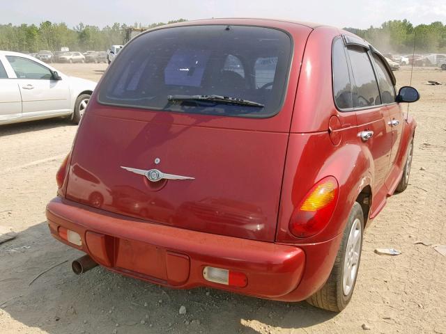 3C4FY48B62T257864 - 2002 CHRYSLER PT CRUISER MAROON photo 4