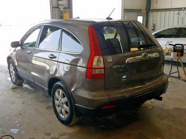 5J6RE38719L006620 - 2009 HONDA CR-V EXL TAN photo 3