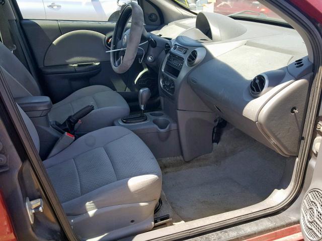 1G8AJ54F75Z118072 - 2005 SATURN ION LEVEL BURGUNDY photo 5