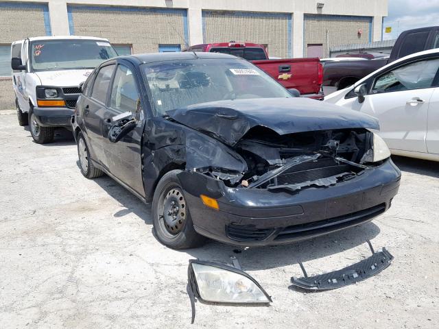 1FAFP34N16W126554 - 2006 FORD FOCUS ZX4 BLACK photo 1