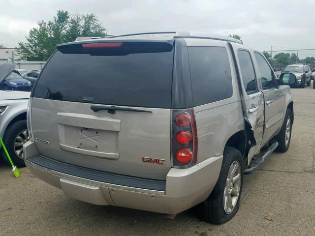 1GKFK63807J315799 - 2007 GMC YUKON DENA SILVER photo 4