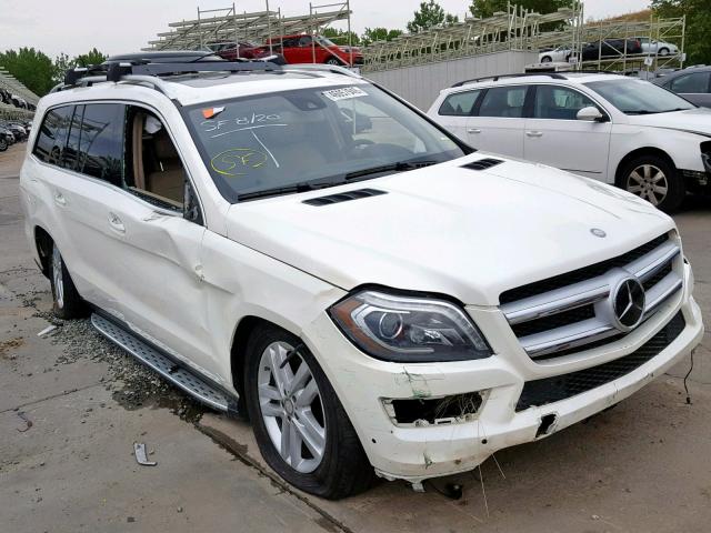 4JGDF2EE2FA554817 - 2015 MERCEDES-BENZ GL 350 BLU WHITE photo 1