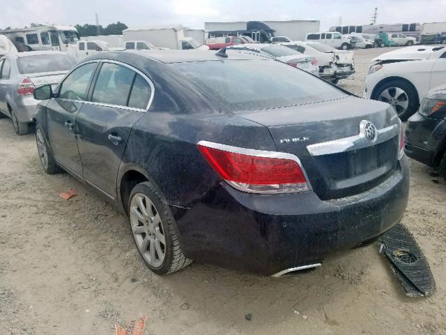 1G4GJ5E37CF369415 - 2012 BUICK LACROSSE T BLACK photo 3