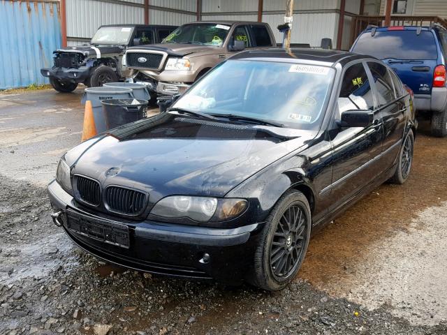 WBAEU33402PF57432 - 2002 BMW 325 XI BLACK photo 2