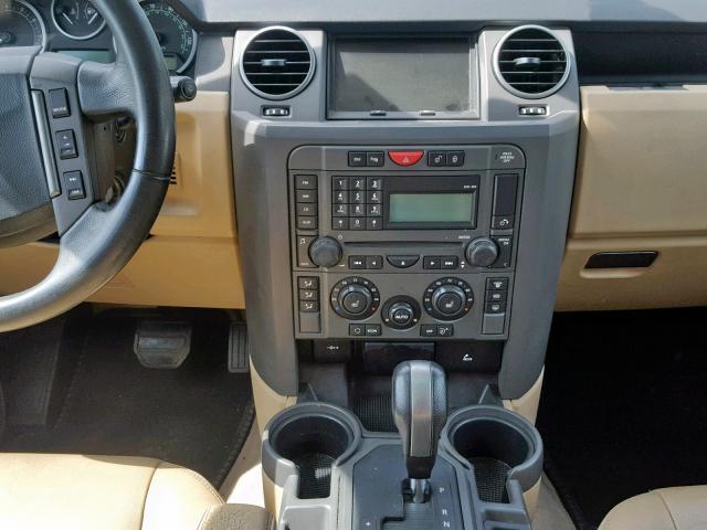 SALAE25405A321916 - 2005 LAND ROVER LR3 SE GRAY photo 10