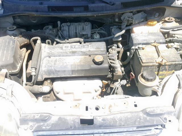 KL1TD66677B692117 - 2007 CHEVROLET AVEO BASE 白色 照片 7