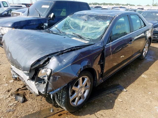 1G6DW677570128883 - 2007 CADILLAC STS GRAY photo 2