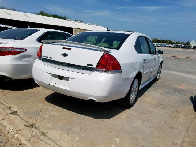 2G1WC5EM8A1213528 - 2010 CHEVROLET IMPALA LTZ WHITE photo 4