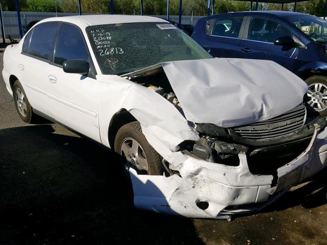 1G1ND52F04M696326 - 2004 CHEVROLET CLASSIC WHITE photo 1